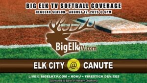 Elk City softball travels to Canute on August 12, 2025 for a regular season game.