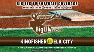 Elk City hosts Kingfisher for a home game on August 26, 2025.
