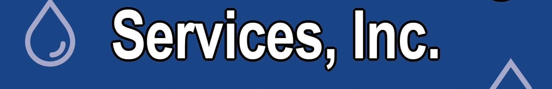 F & H Water Drilling Services, Inc. logo with phone number 580-225-1781 on a blue background with water droplet icons.
